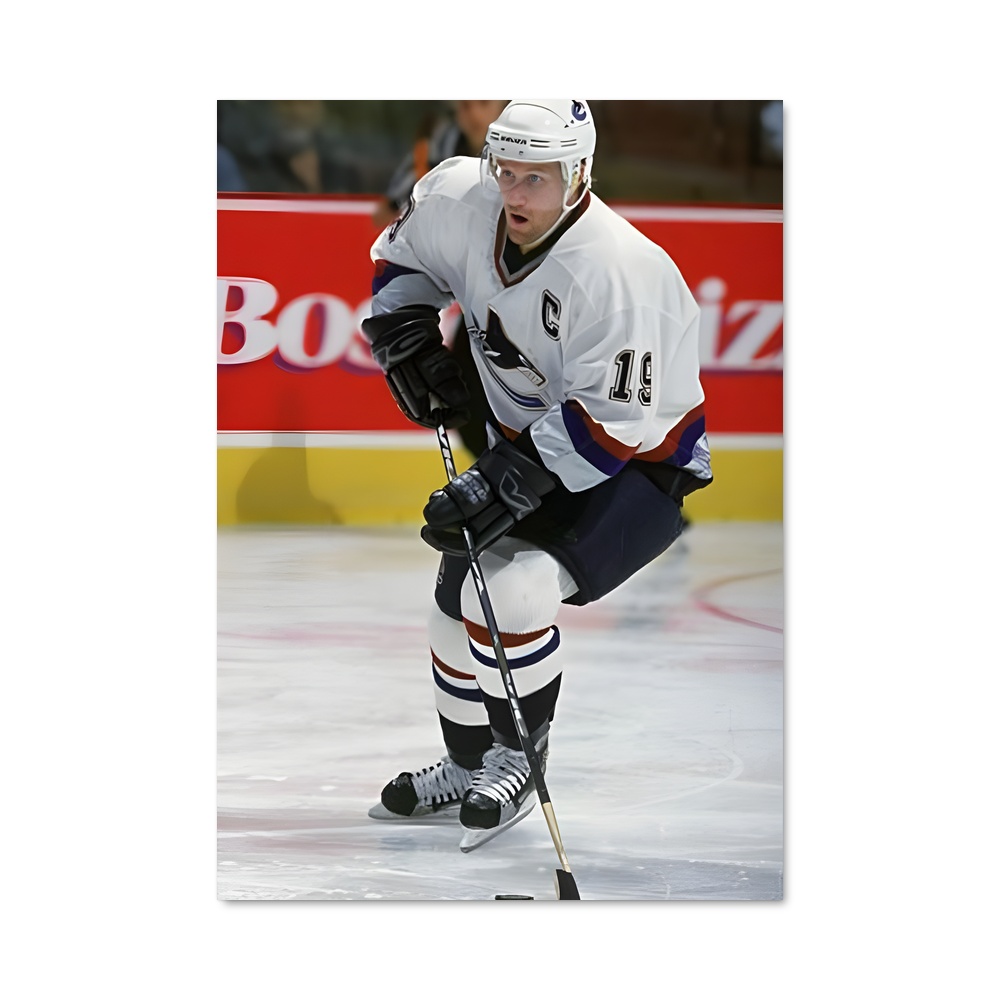 Poster La Glisse de Naslund – affiche Hockey sur glace